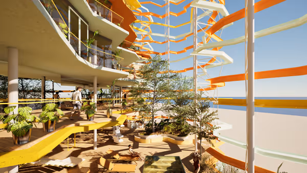 Hotel Rooftop Swimming Pool