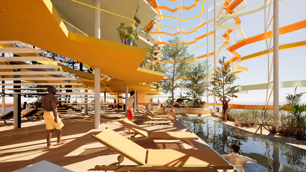 Hotel Rooftop Swimming Pool