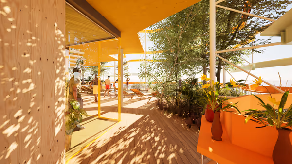 Hotel Rooftop Swimming Pool