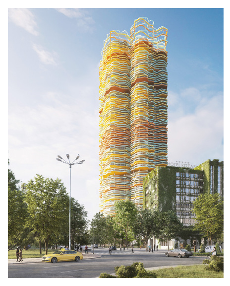 Vnější pohled na apartmán A01