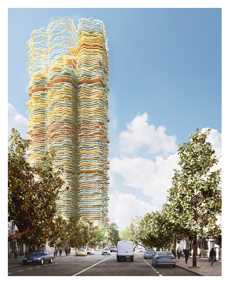 Vnější pohled na apartmán A04